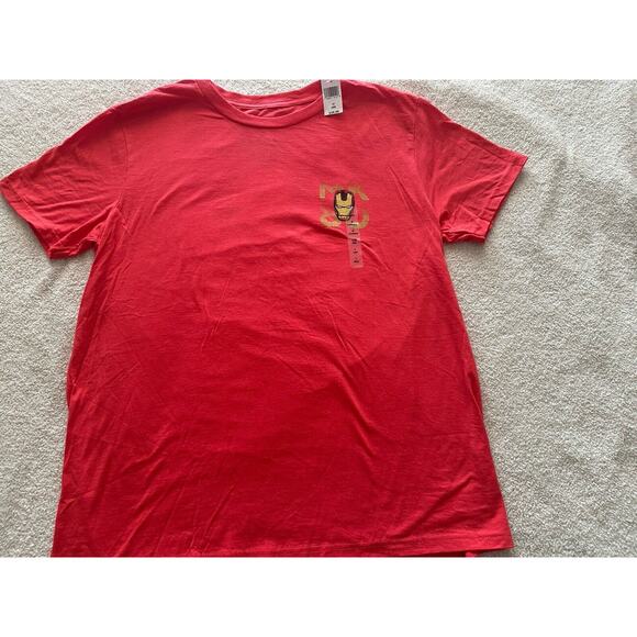 Marvel Mens Iron Man Comic Graphic Tee Shirt New Large Disney - Picture 2 of 7